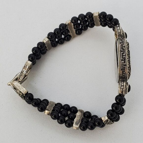 Main Line Time Watch Women 22MM Gray Dial Multicolor Band 6.5" New Battery - Picture 8 of 9